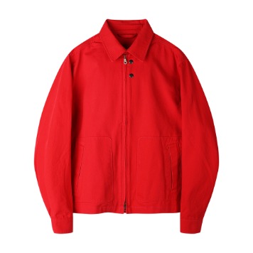 YOUNEEDGARMENTSTwill Cotton Sports Jacket(Red)