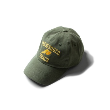 THE RESQ &amp; COStandard Ball Cap(Washed Olive)